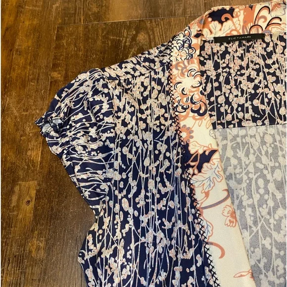 Elie Tahari Silk Wrap Dress - xs - Picture 3 of 3